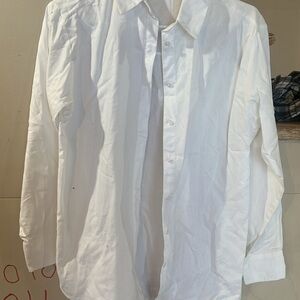 Zara White Blouse Classic Top